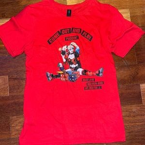 Harley Quinn Tee size S 100% cotton